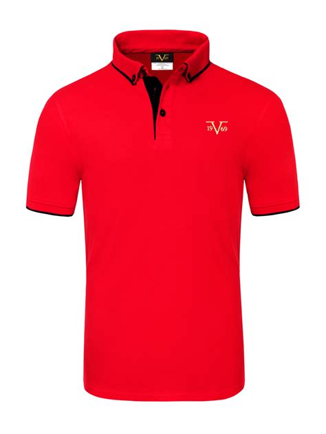 versace 1969 poloshirt|Versace polo shirts for men.